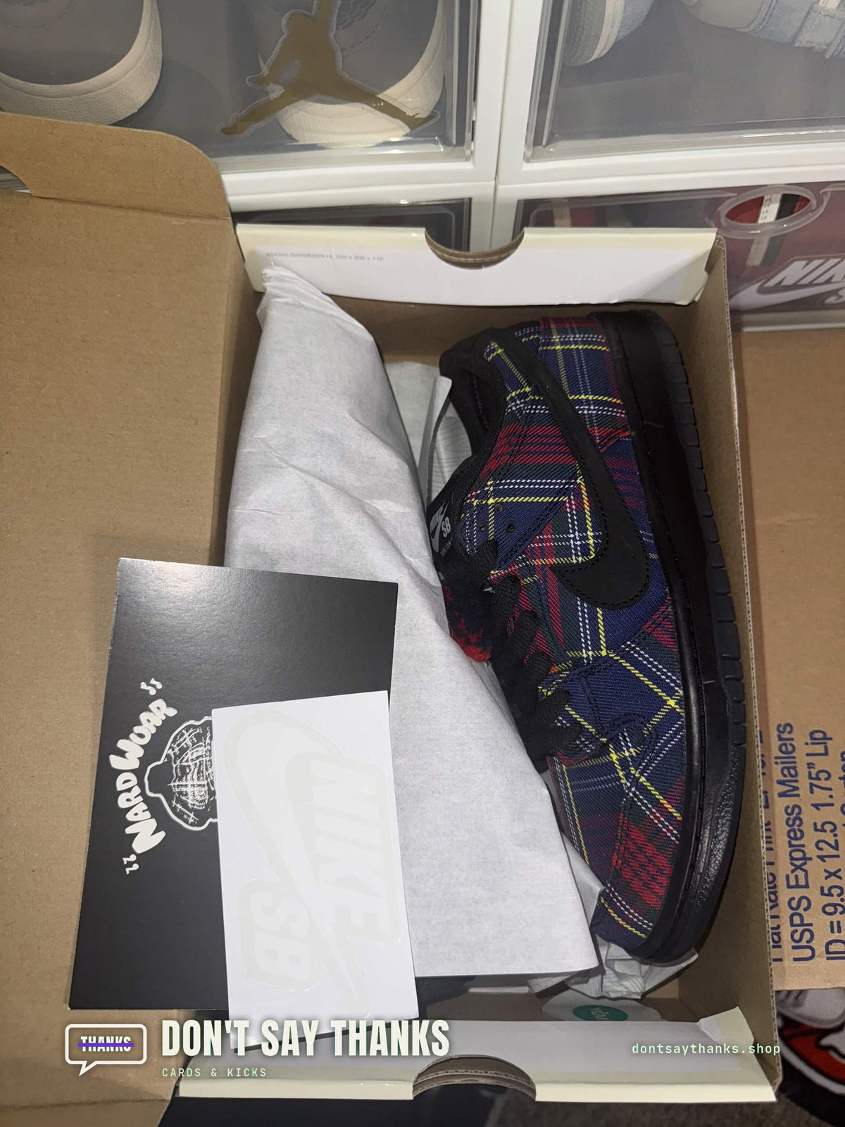 Nardwuar x Nike SB Dunk Low Tartan, photo 1