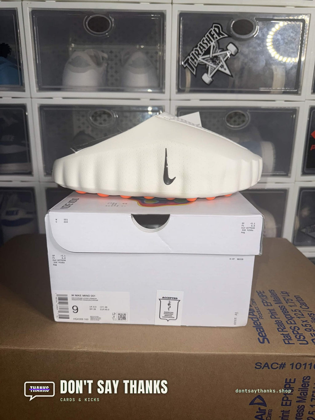 Nike Mind 001 Slide Sail women's, photo 1