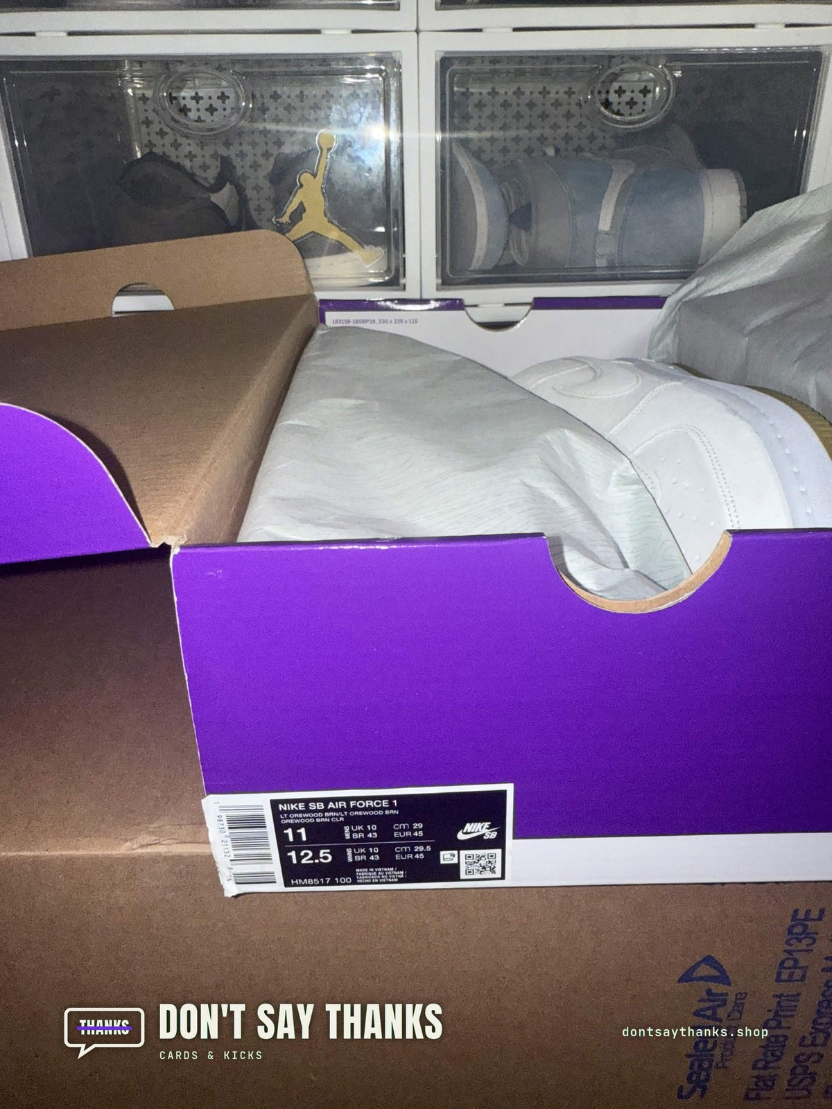 Nike SB Air Force 1 Low Light Orewood Brown, photo 5