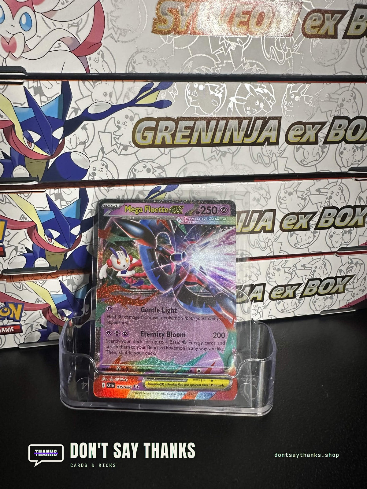 Mega Floette ex 035/086 card, Chaos Rising