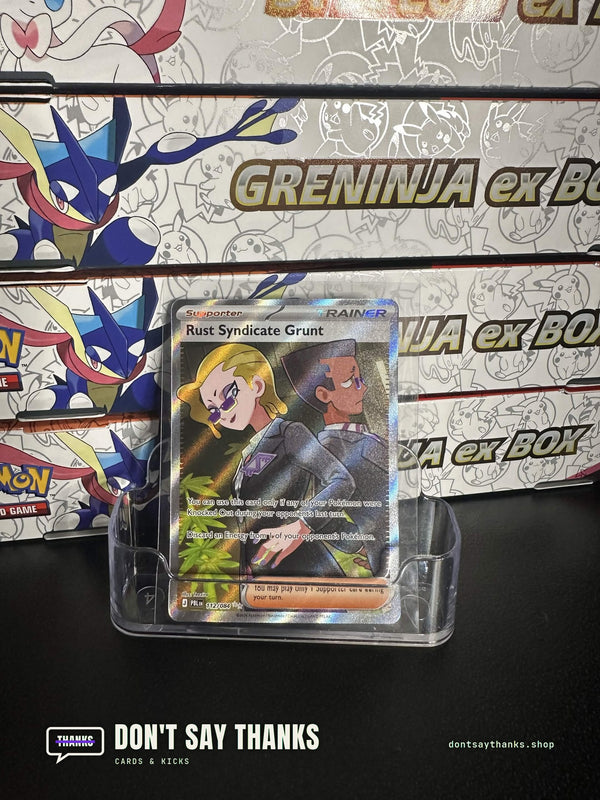 Rust Syndicate Grunt 112/084 Secret Rare — Pitch Black
